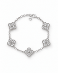 Silver & Noiré Lucky Bracelet