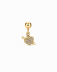 Signature Heart Arrow Charm