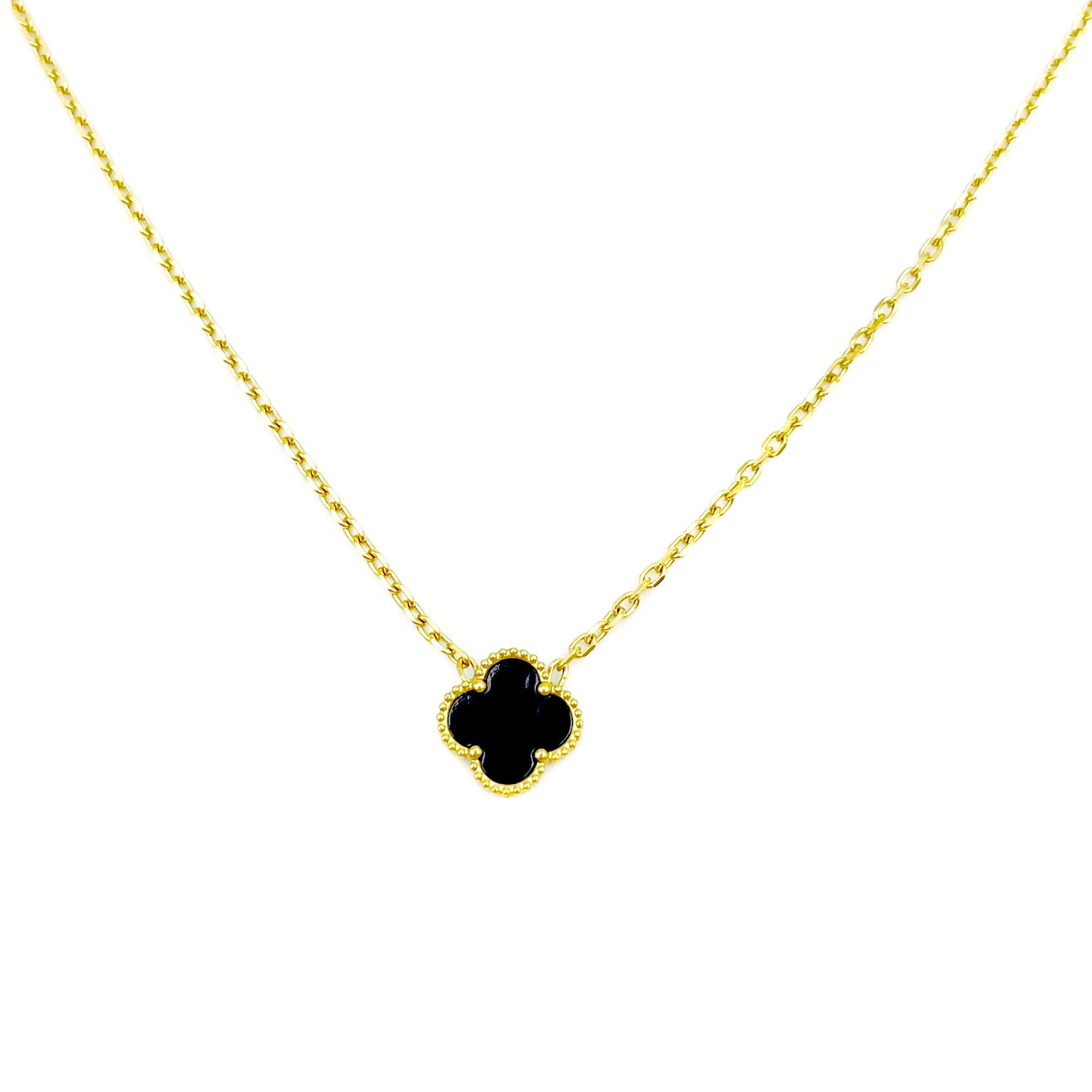 Lucky Fleur Noire & Radiance Necklace