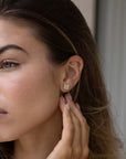 Lucky Fléur Gold Radiance Earrings