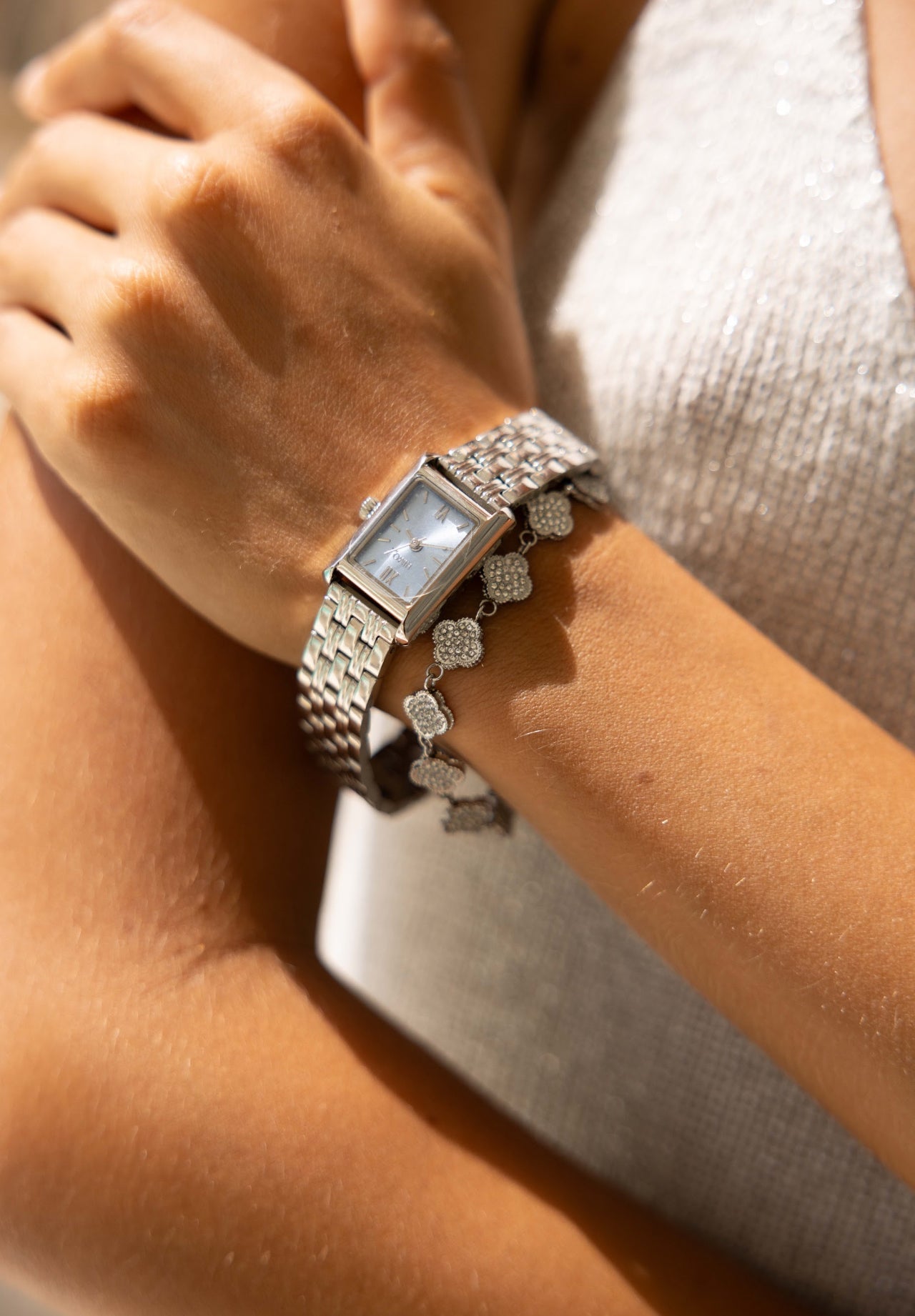 Endless Baby Blue & Lucky Fleur Silver