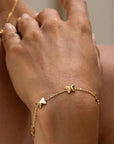 Golden Butterfly Bracelet
