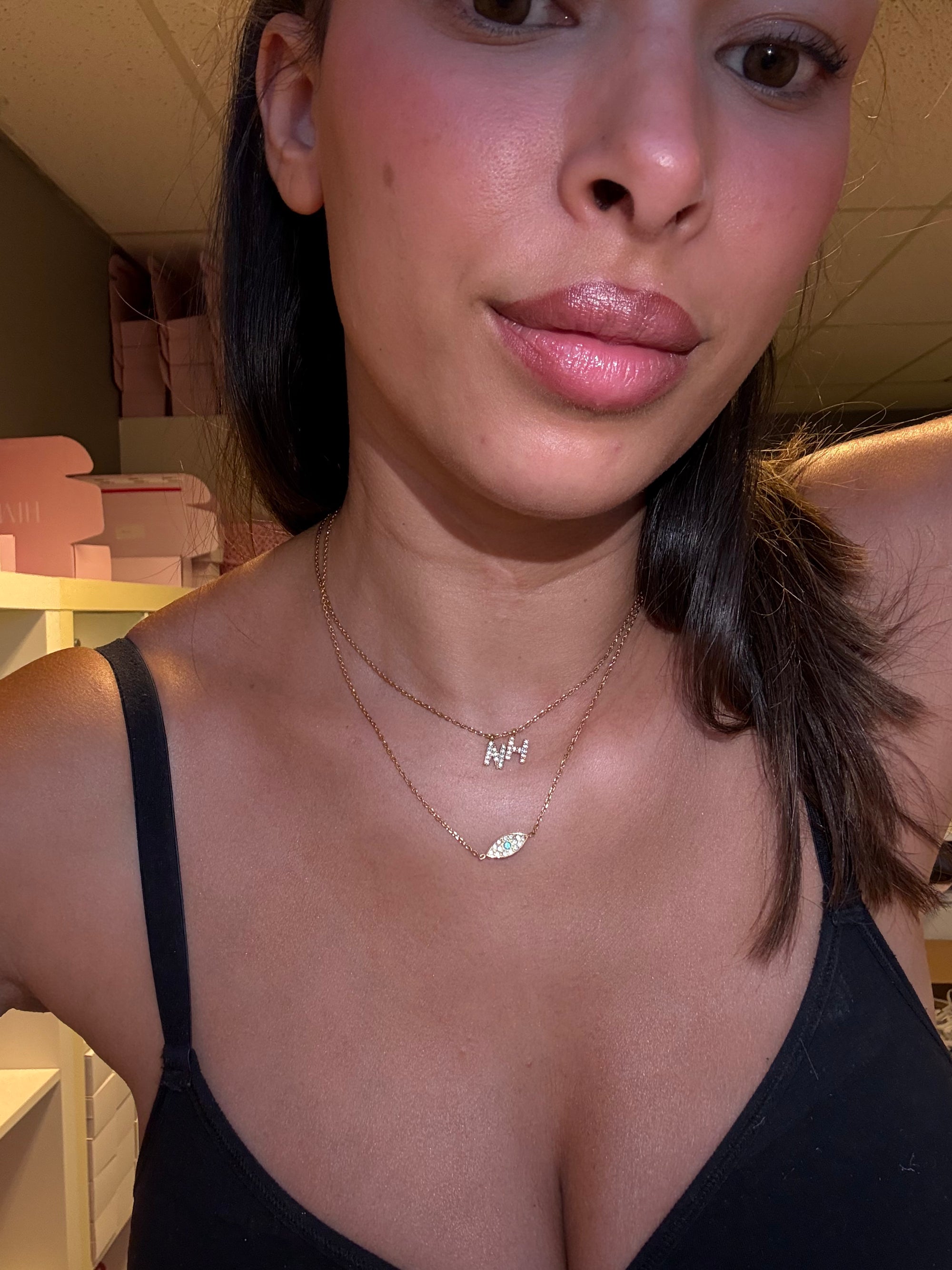 Golden Eye Necklace