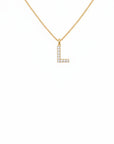Sparkle Letter Necklace