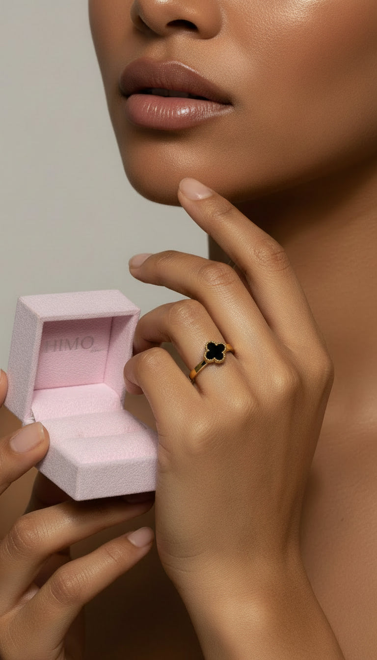 Lucky Fléur Noire Ring