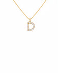 Sparkle Letter Necklace