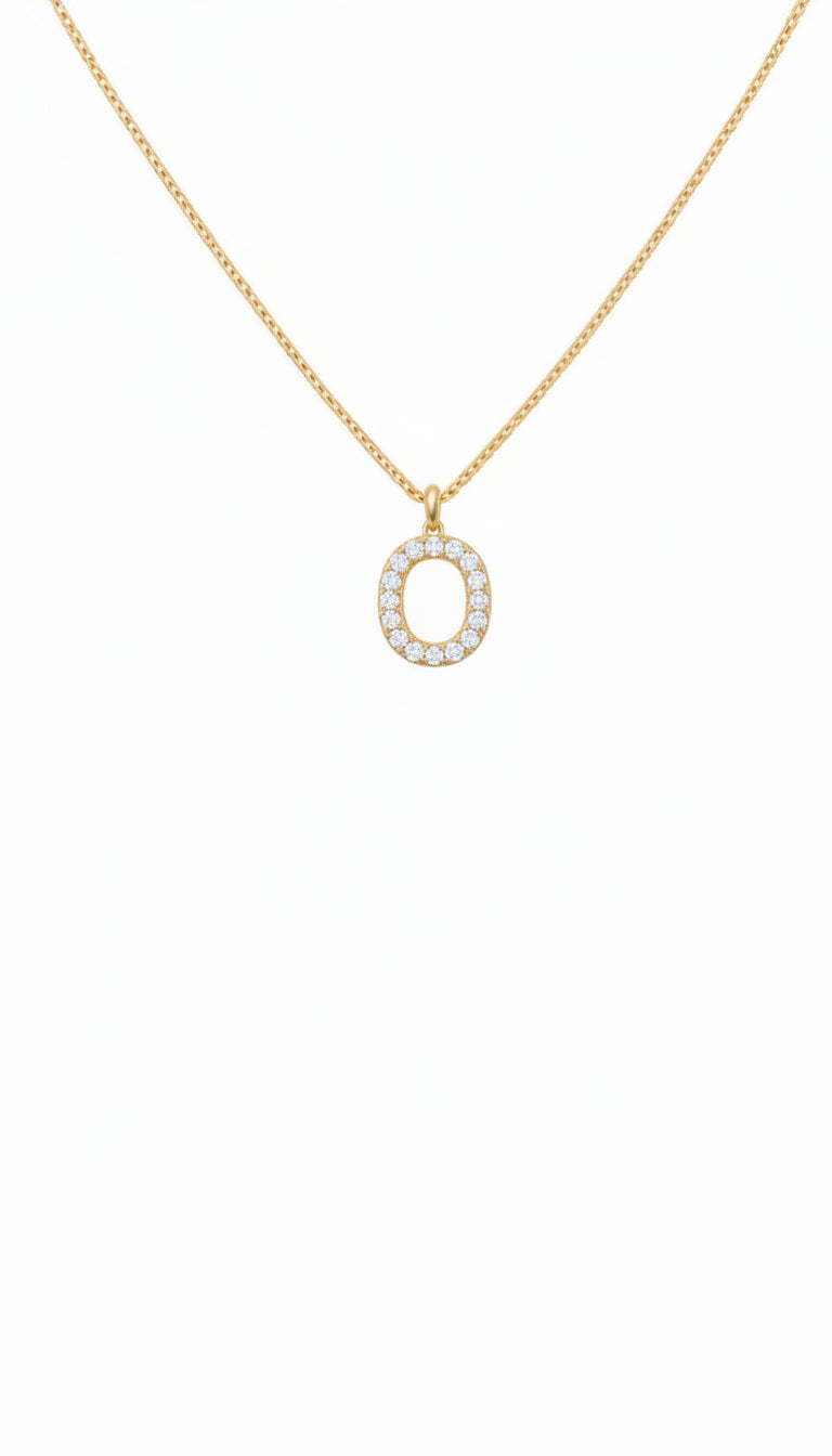 Sparkle Letter Necklace