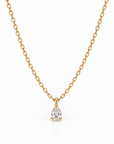 Drop Diamond Necklace