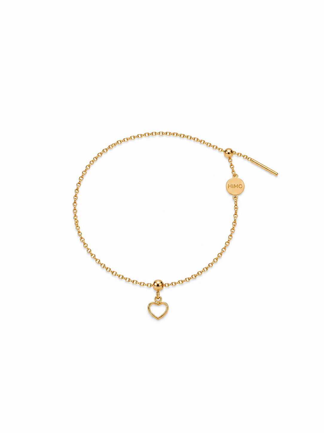 Amour Heart Signature Charm