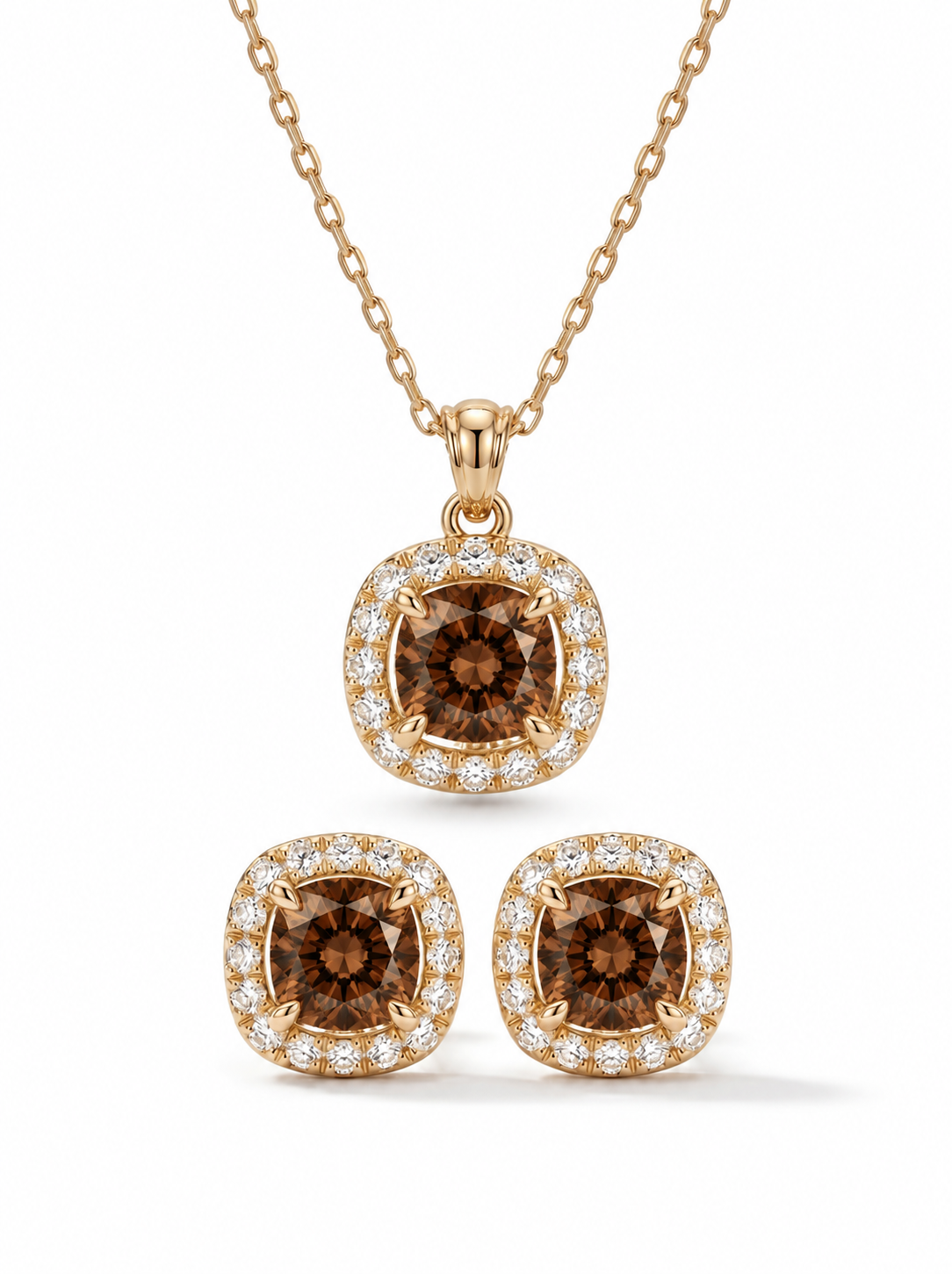 Square Chocolate Diamonds Set
