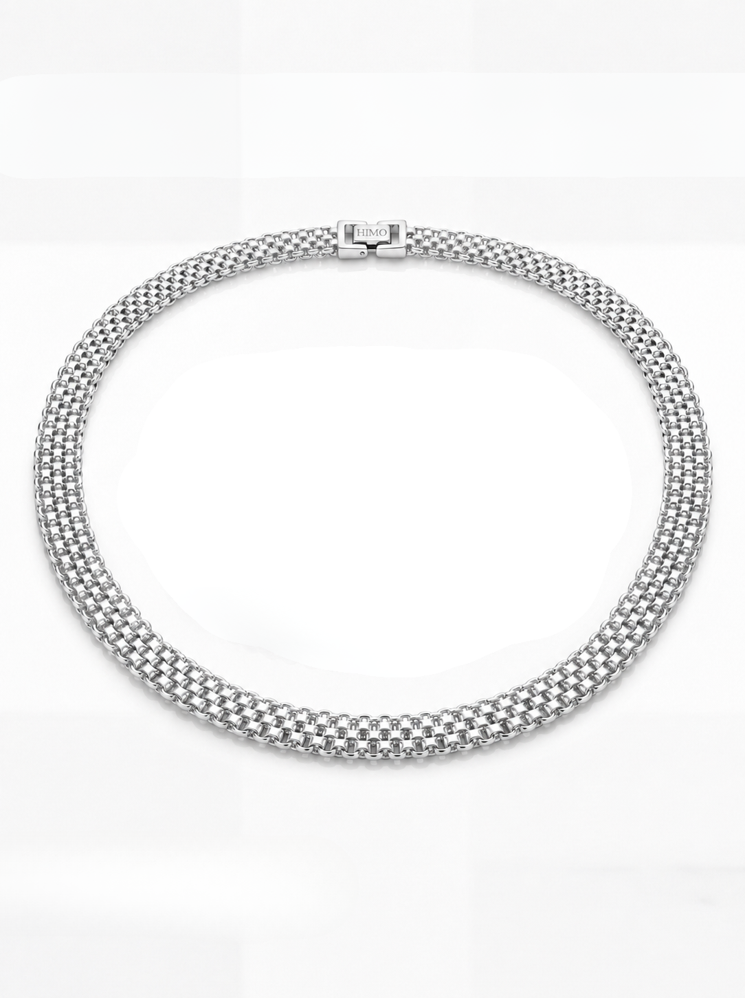 X-Länk Necklace  Silver