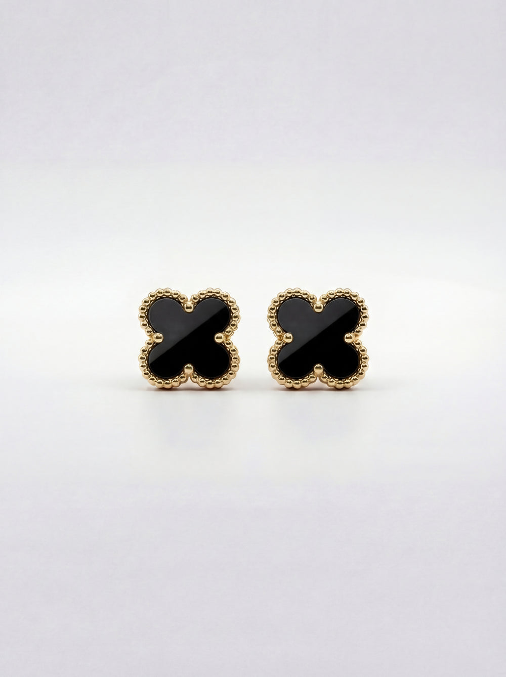 Lucky Fléur Noiré Earrings