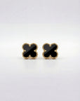 Lucky Fléur Noiré Earrings