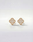 Lucky Fléur Gold Radiance Earrings